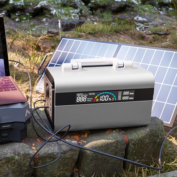 Portable Power Station Power Solar Powered Mini Generator Camping Generator Backup Battery Generator